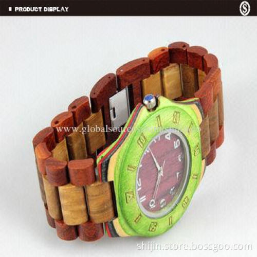 2013 wooden watch, customized brands are accepted